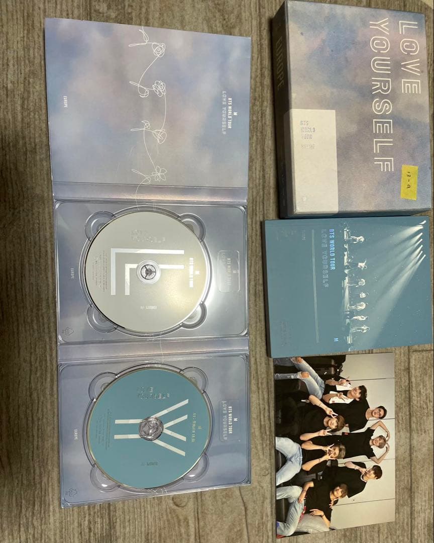 【未再生品】 BTS LOVE YOURSELF EUROPE DVD