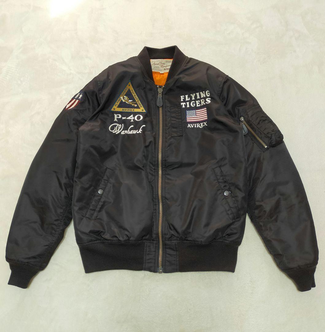 あろえ　美品　AVIREX　FLYINGTIGERS　バイク用プロテクター
