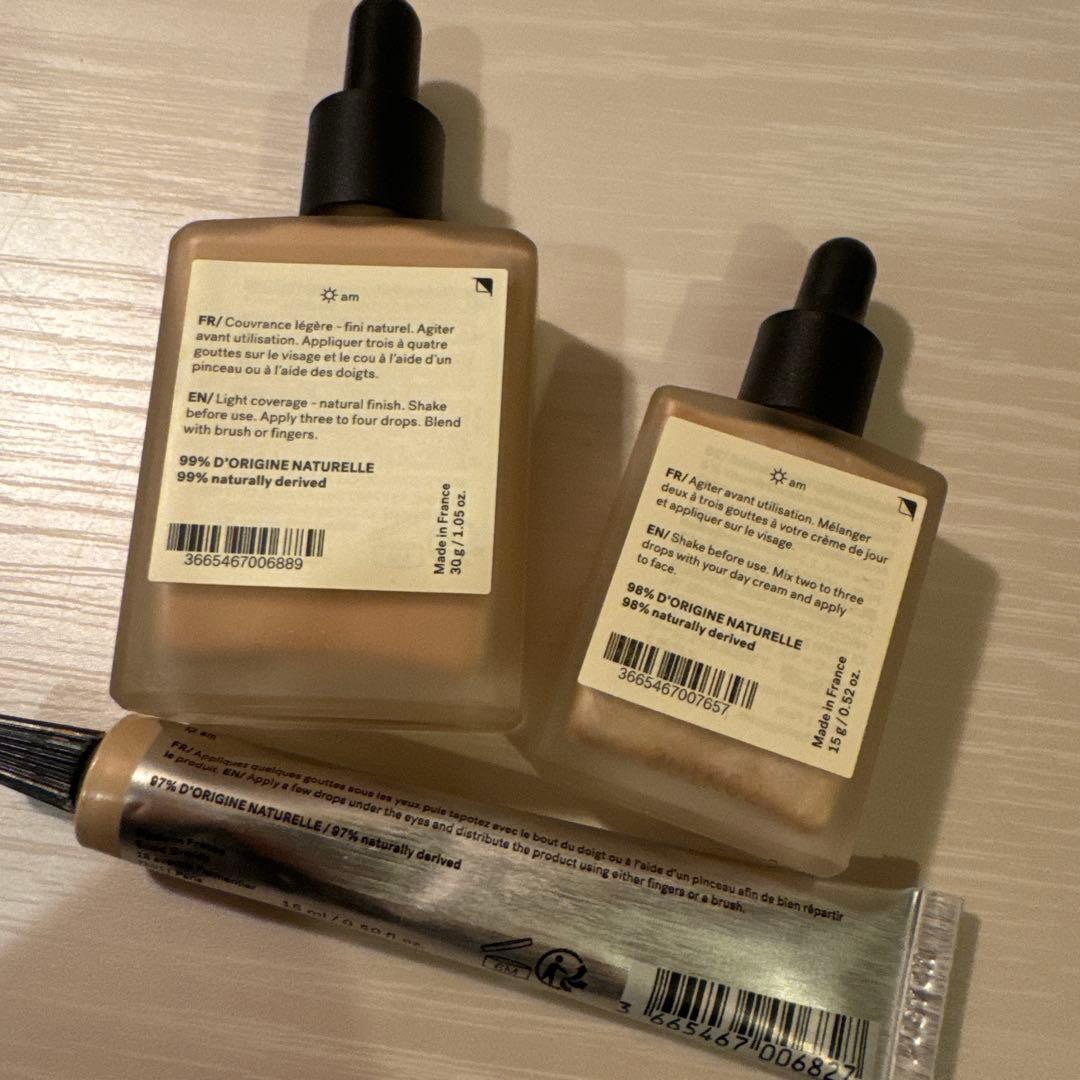 ファンデーション Typology T10 & T31 & T21