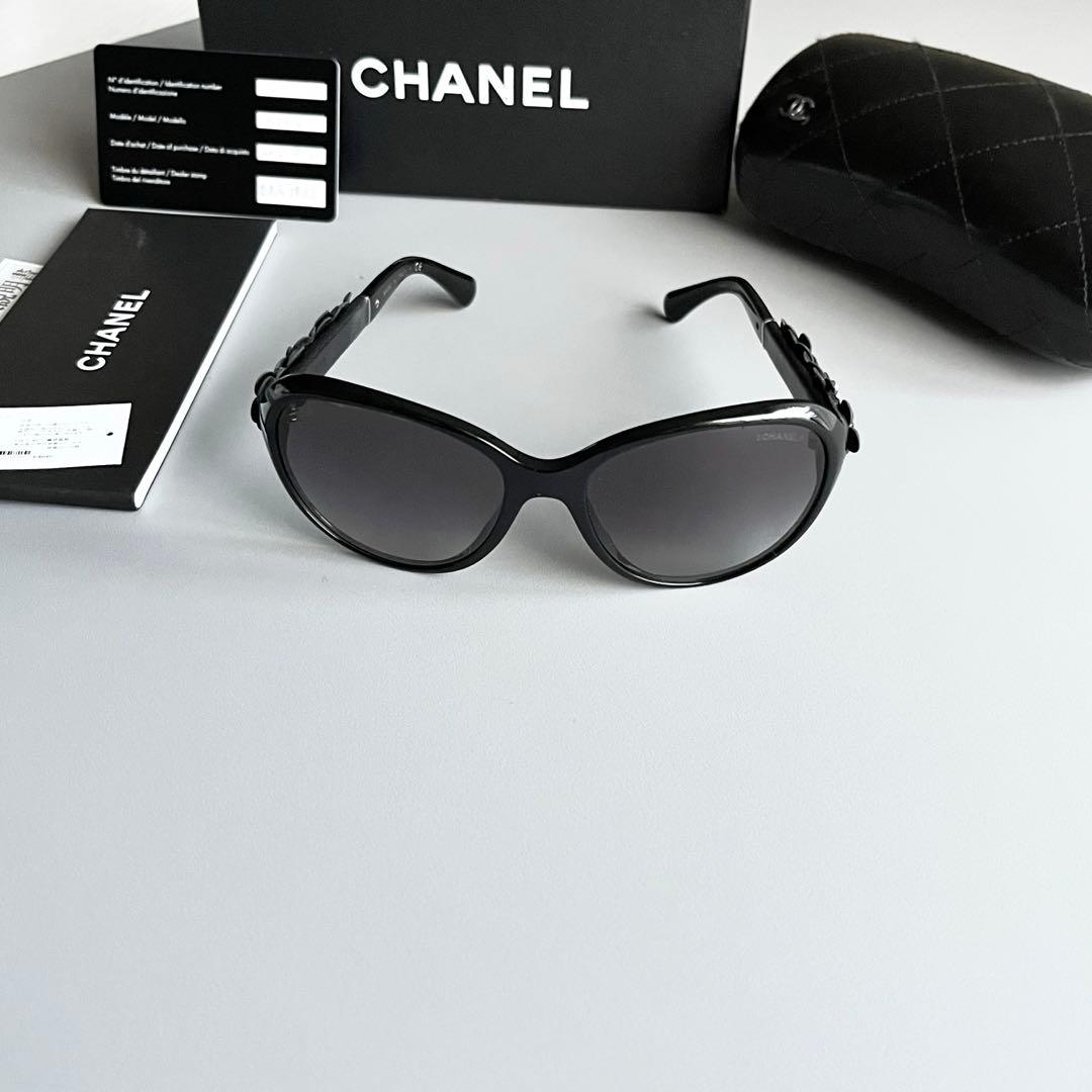 極美品 CHANEL メガネ サングラス 3316-Q-A