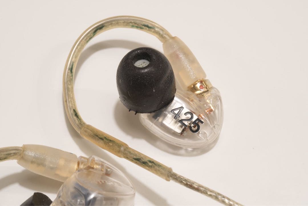SHURE SE425 純正ケーブル付 イヤホン+ BT1