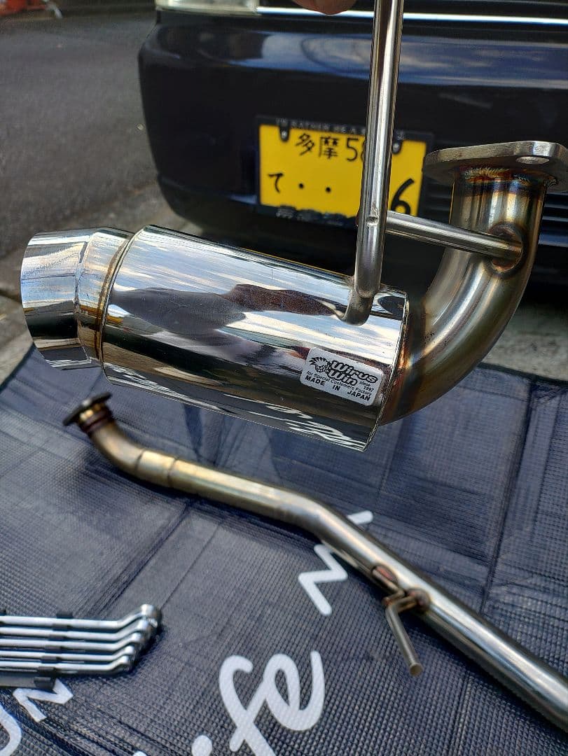 アルトラパン　HE２１S Wirus Win ステンレス製　マフラー