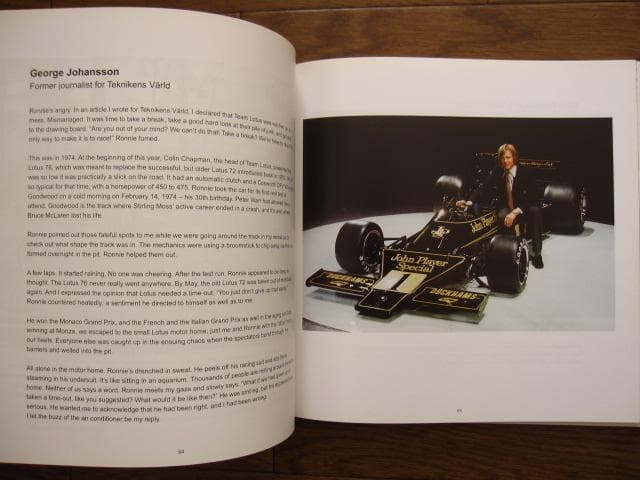 Memories of Ronnie Peterson : ロニー・ピーターソン