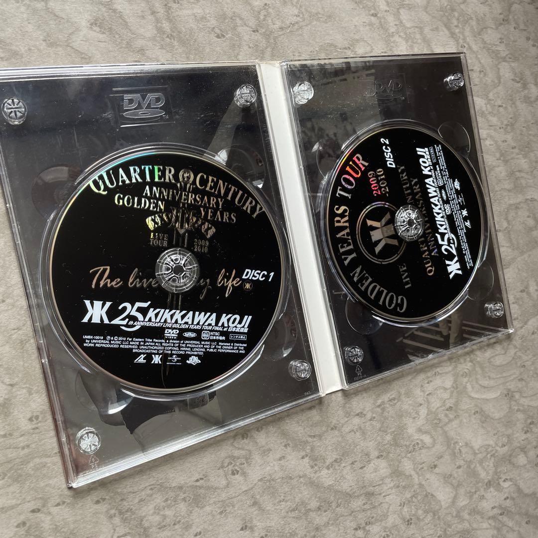 吉川晃司 25周年記念 日本武道館ライブ DVD 初回限定盤
