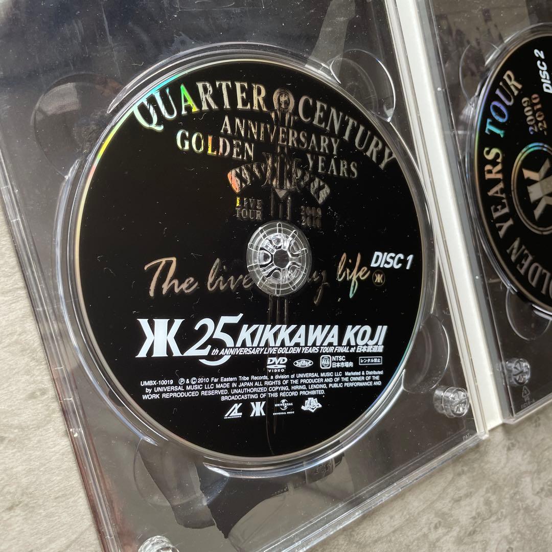 吉川晃司 25周年記念 日本武道館ライブ DVD 初回限定盤