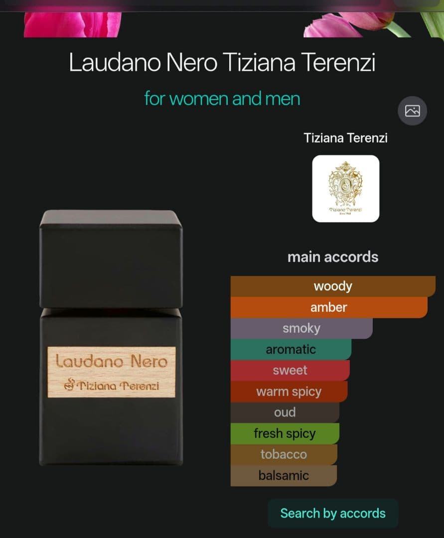 Tiziana Terenzi Laudano Nero ラウダーノ・ネロ