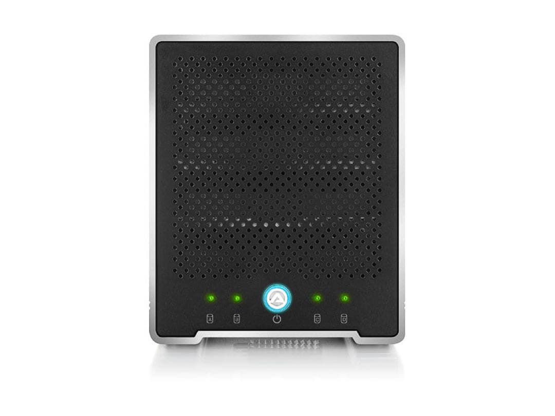 AKiTiO Quad 4ベイ外付けハードディスク TB3 アダプタ