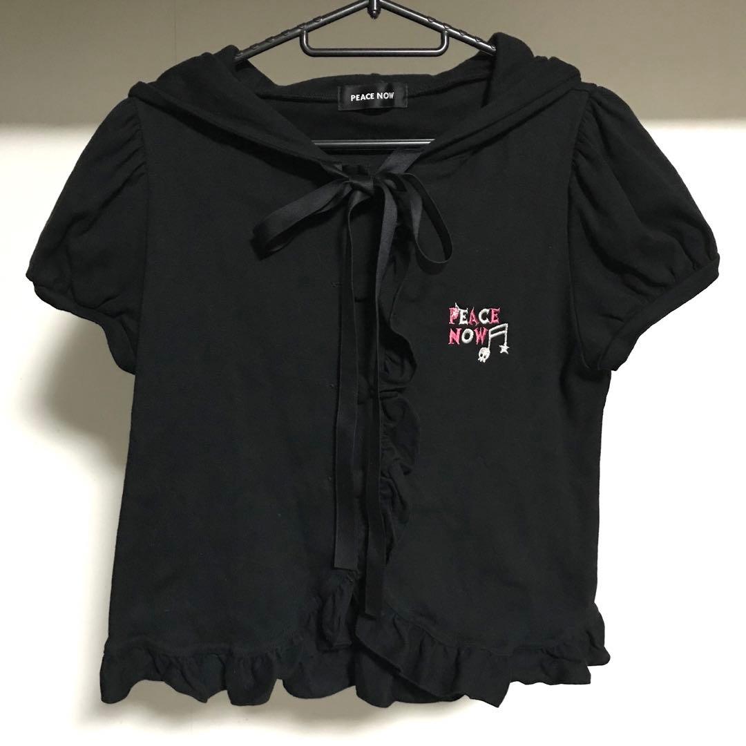 【送料込】PEACE NOW うさ耳 半袖 ボレロ ロリータ Y2K 00s