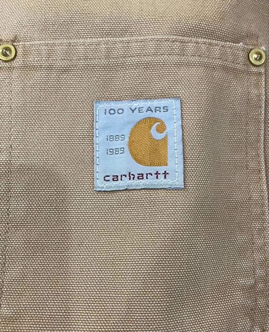 80s USA製　Carharttカーハート　100周年モデル