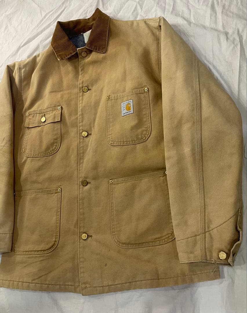 80s USA製　Carharttカーハート　100周年モデル