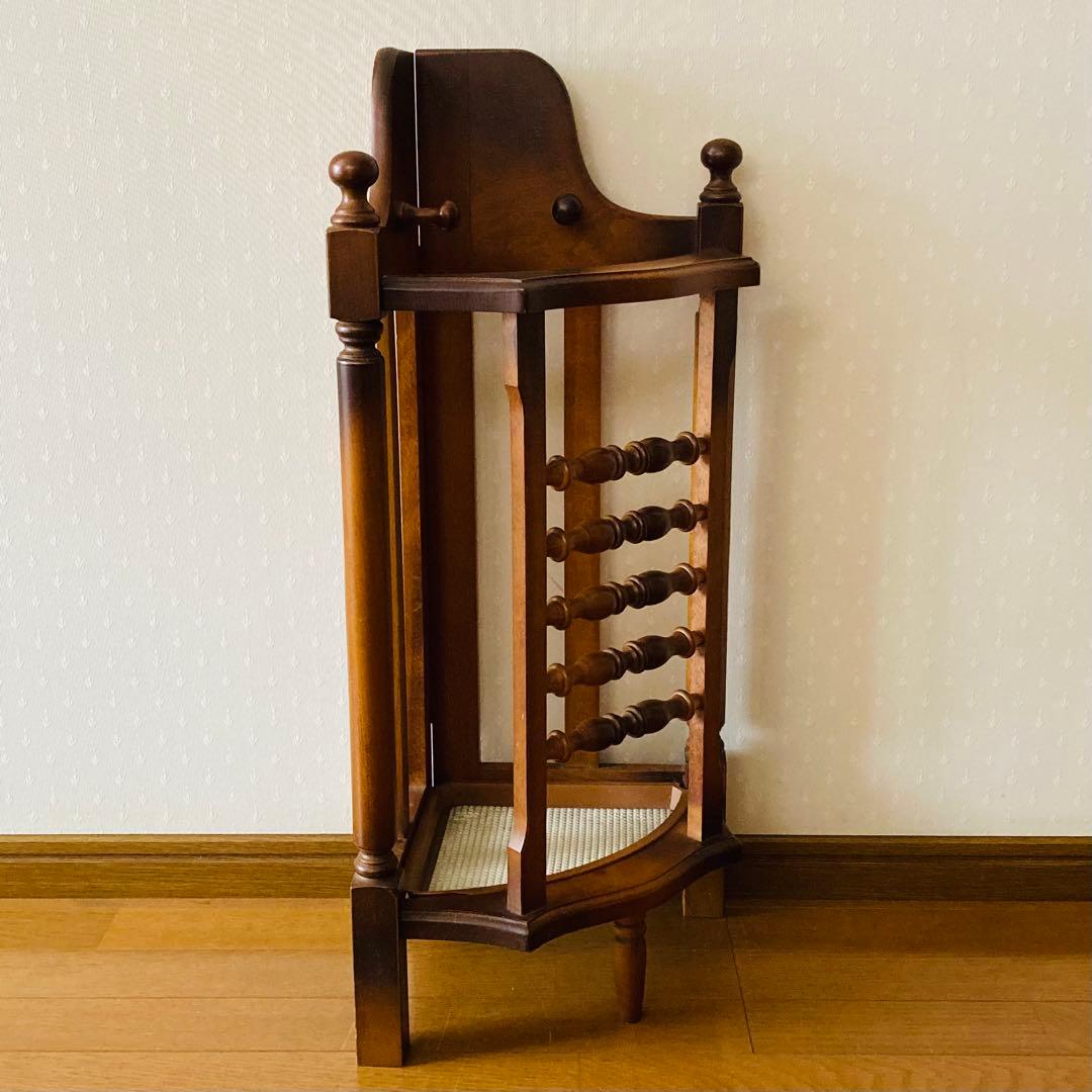 KOIZUMI コーナー 傘立て コロニアル 木製 インテリア 家具