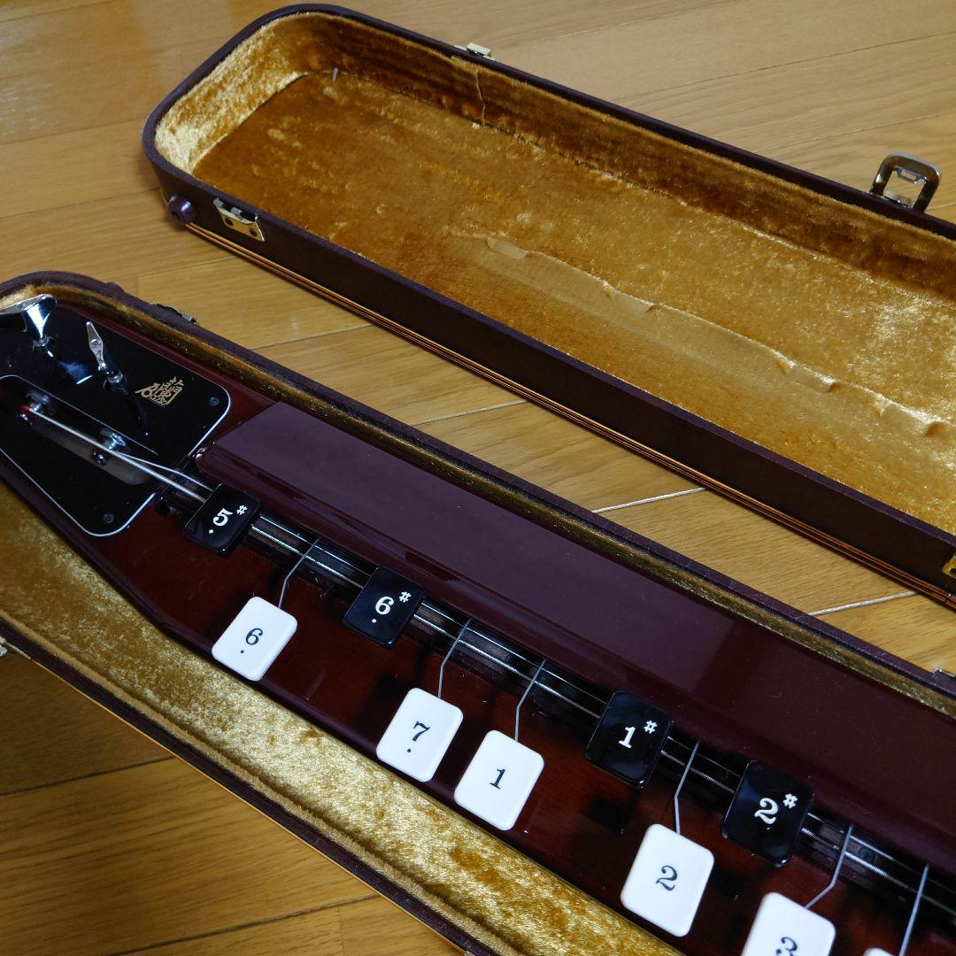 値下げ【動作確認済】SUZUKI 大正琴 蘭 バス BASS 接続コード替弦