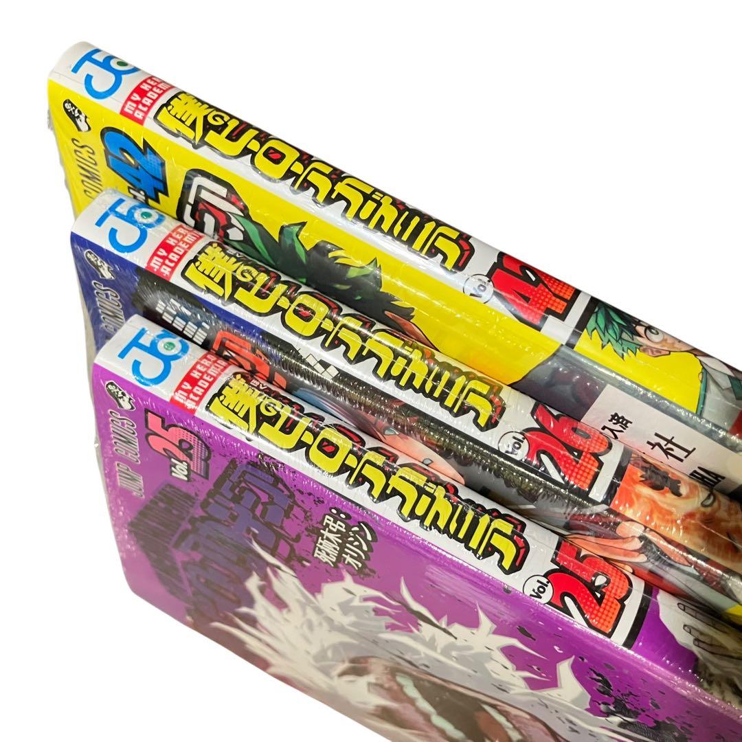 僕のヒーローアカデミア 全巻セット/1〜42巻+関連本5冊/計47冊【良品】