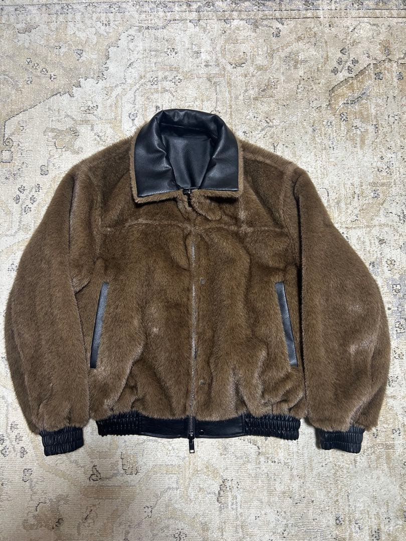 ZARA リバーシブル フェイクレザージャケット