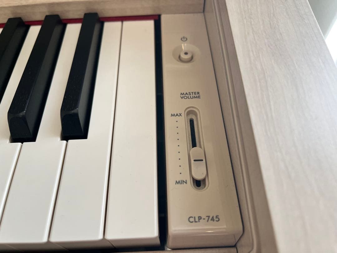 YAMAHA クラビノーバ　CLP745 ホワイトアッシュ　2021年製　美品