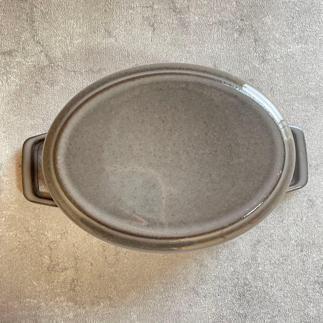 STAUB ストウブ ピコ ココット オーバル　15cm グレー