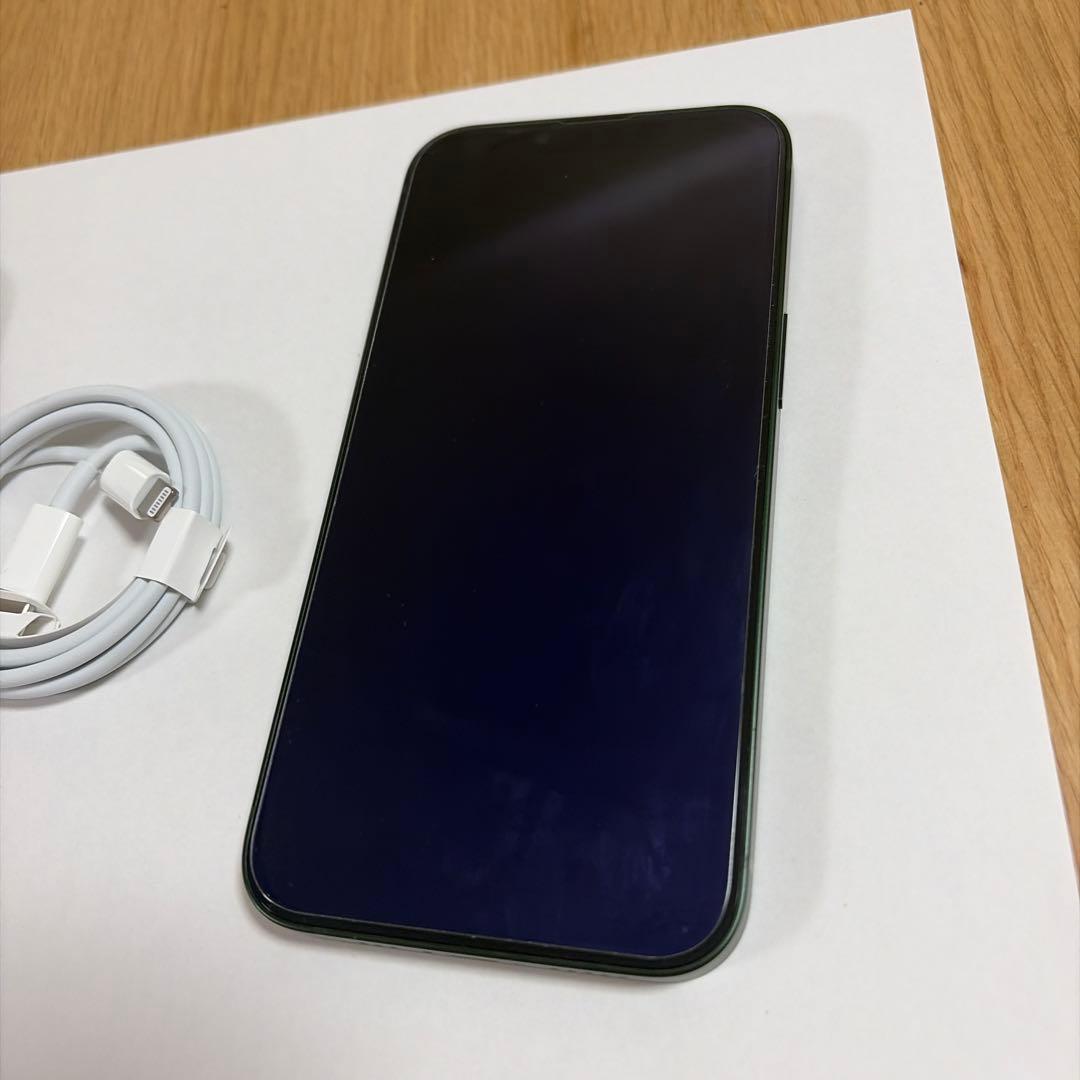iPhone13 グリーン　128GB 値下げ不可