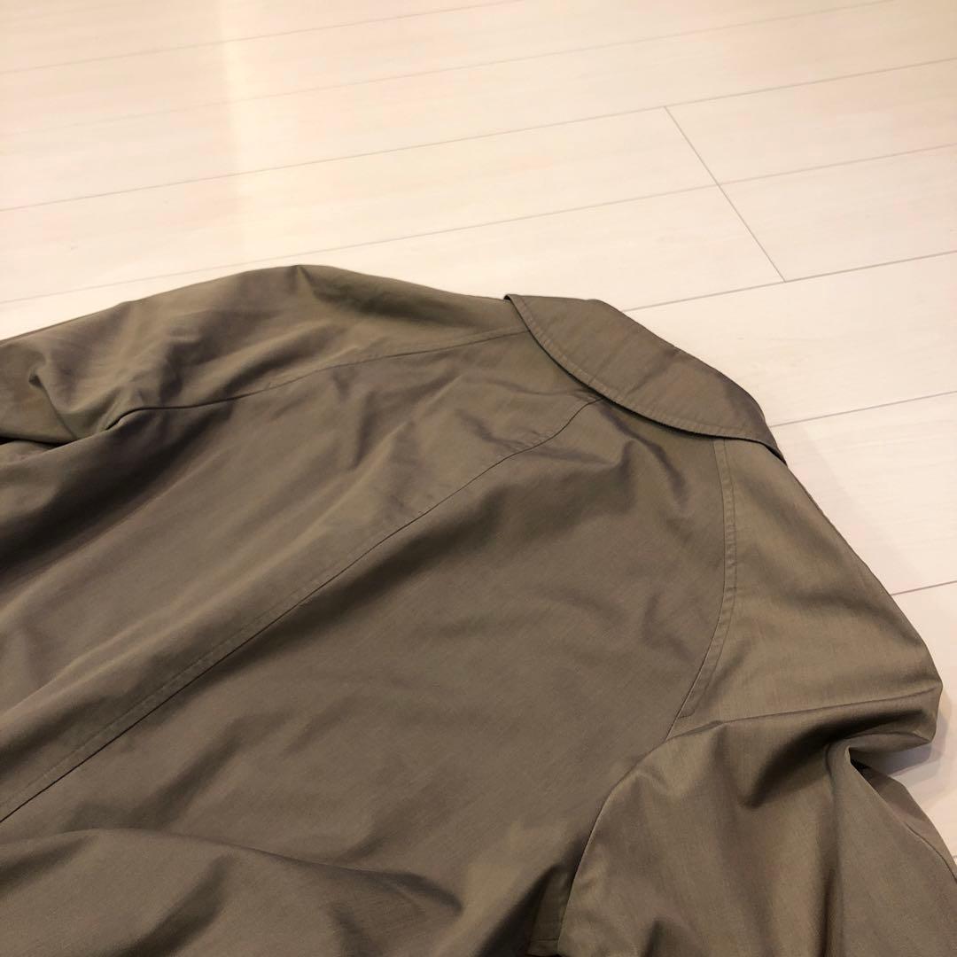 BURBERRY ステンカラーコート 希少色 ヴィンテージ フォーマル キレイめ