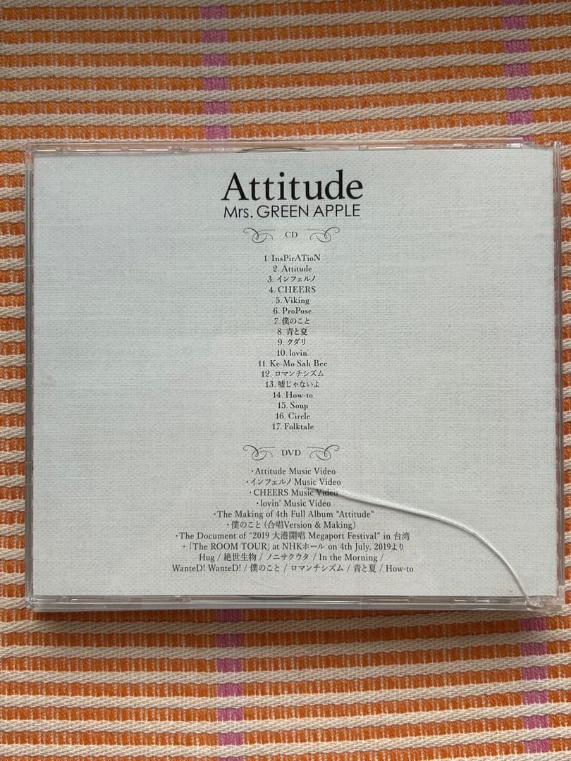 Mrs. GREEN APPLE Attitude(初回限定盤)