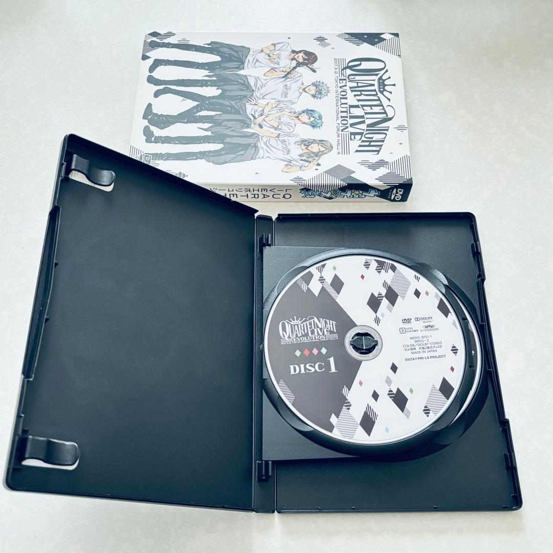 DVD うたプリ カルライ1st 2nd QUARTET NIGHT LIVE