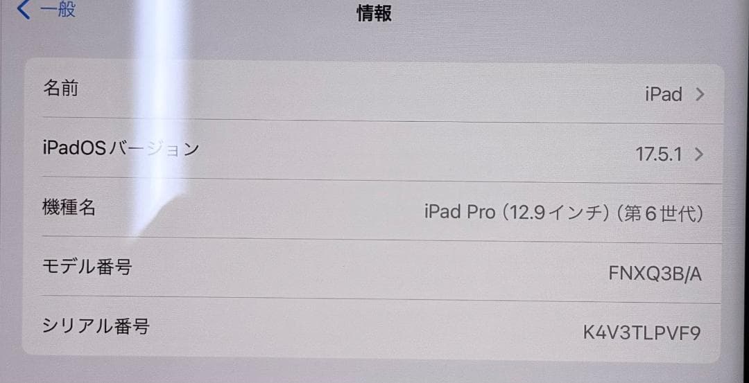 【未使用】M2 iPad Pro 第6世代 12.9インチ 128GB