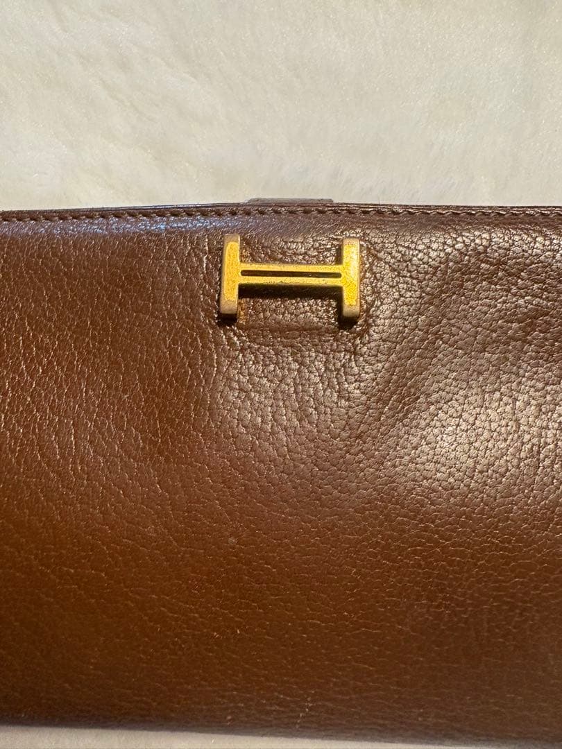 エルメス（HERMÈS） ベアン　財布 ブラウン 正規品