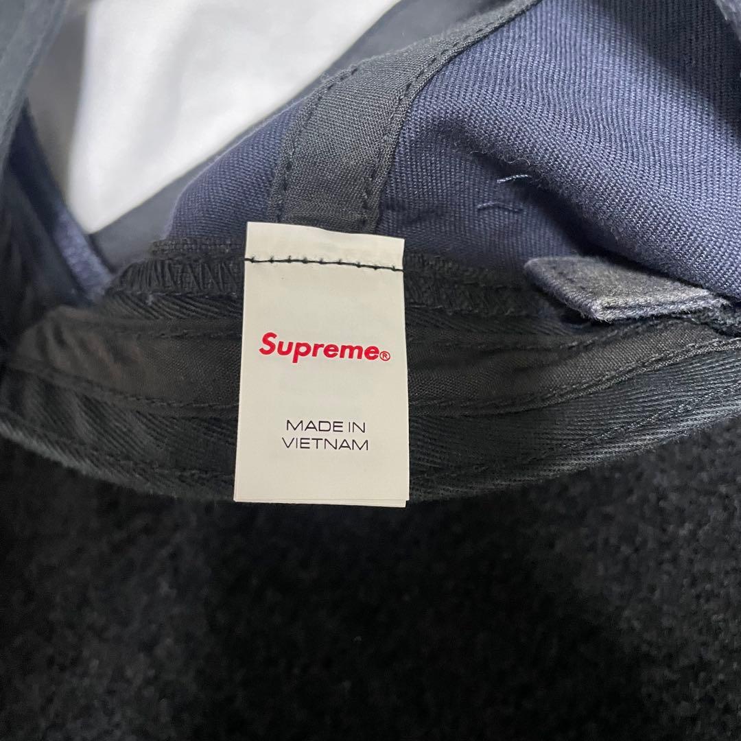 Supreme Bleached Chino 6-Panel 24FW キャップ