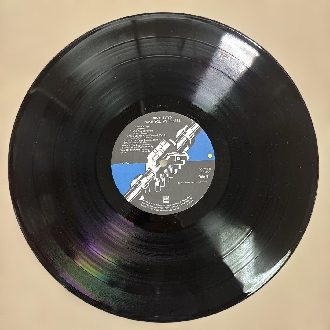 Pink Floyd Wish You Were Here LP ポスター付き