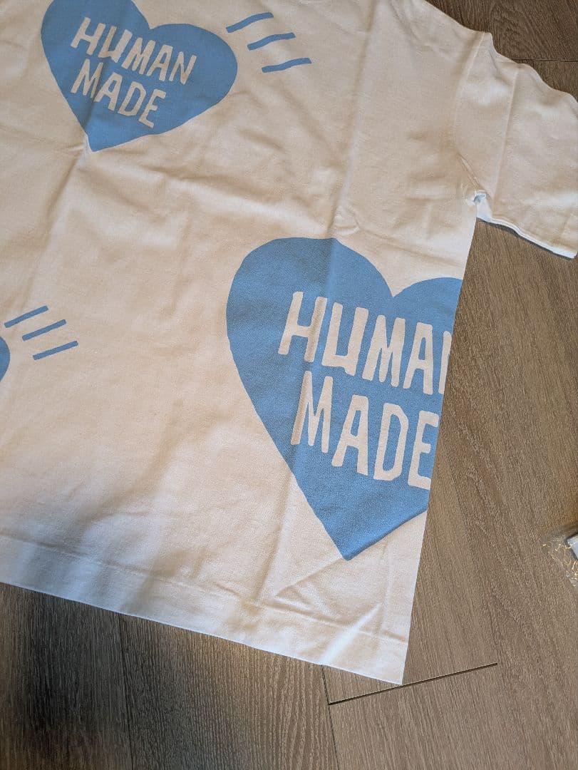 HUMAN MADE ハートプリント Tシャツ　M