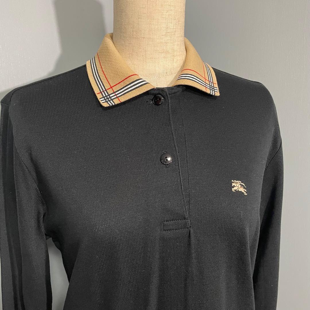 美品◆Burberry◆バーバリー◆レディースゴルフウエア◆ポロシャツ◆サイズM
