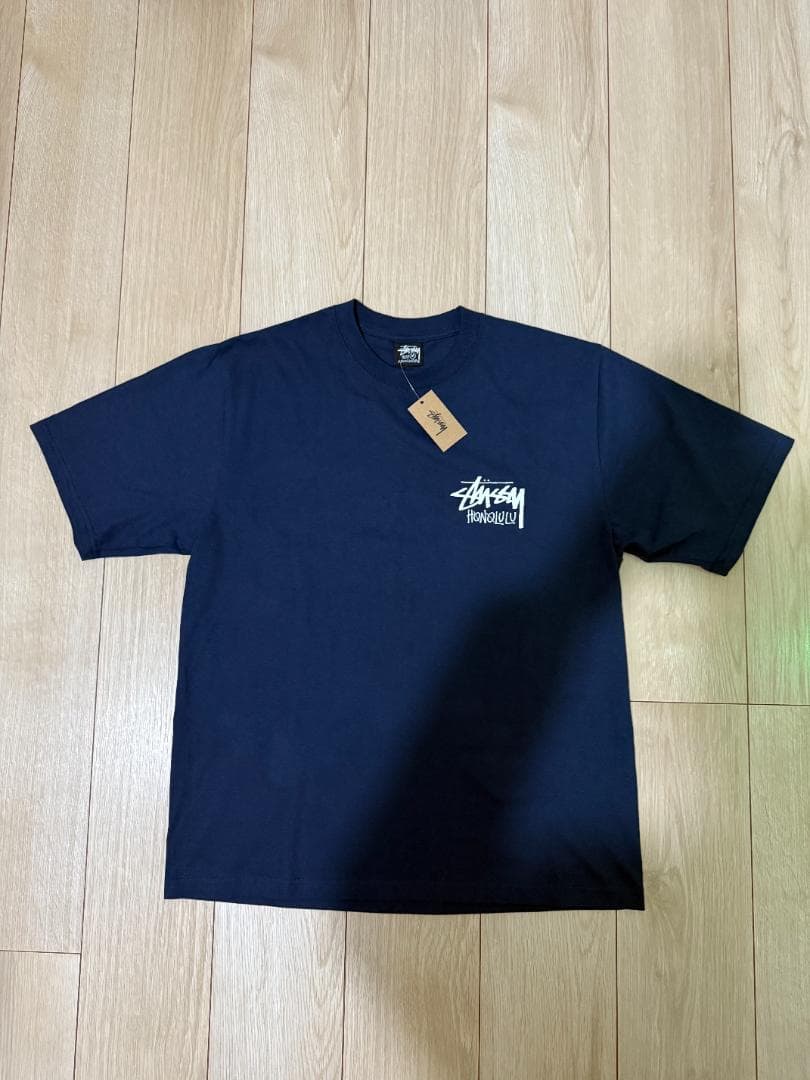 『新品未着用』STUSSY HONOLULU ネイビー Mサイズ