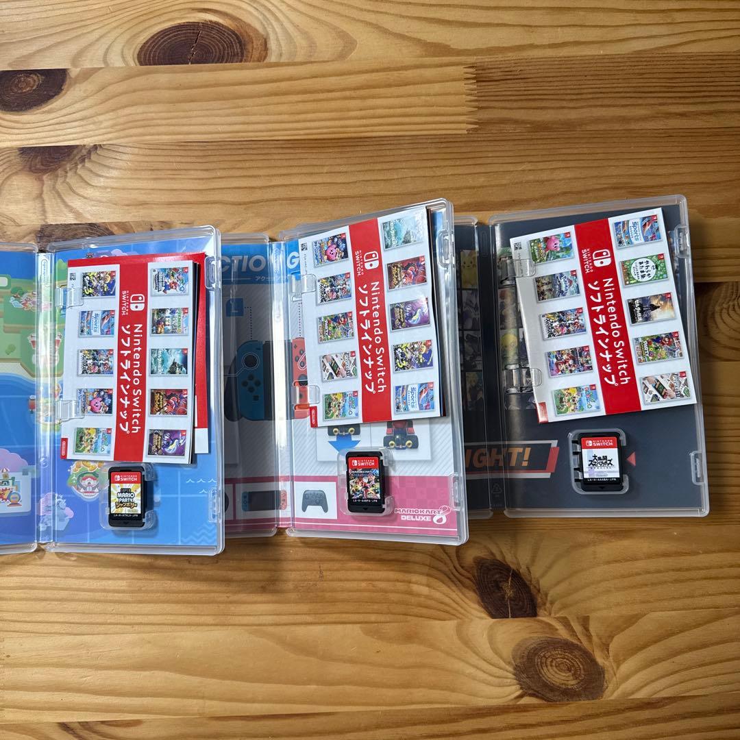 【わいわい3本セット】スマブラ／マリカ／マリパ Nintendo Switch