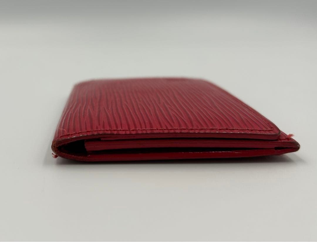 ルイヴィトン エピ アンヴェロップ カルト ドゥ ヴィジット 名刺入れ 中古】