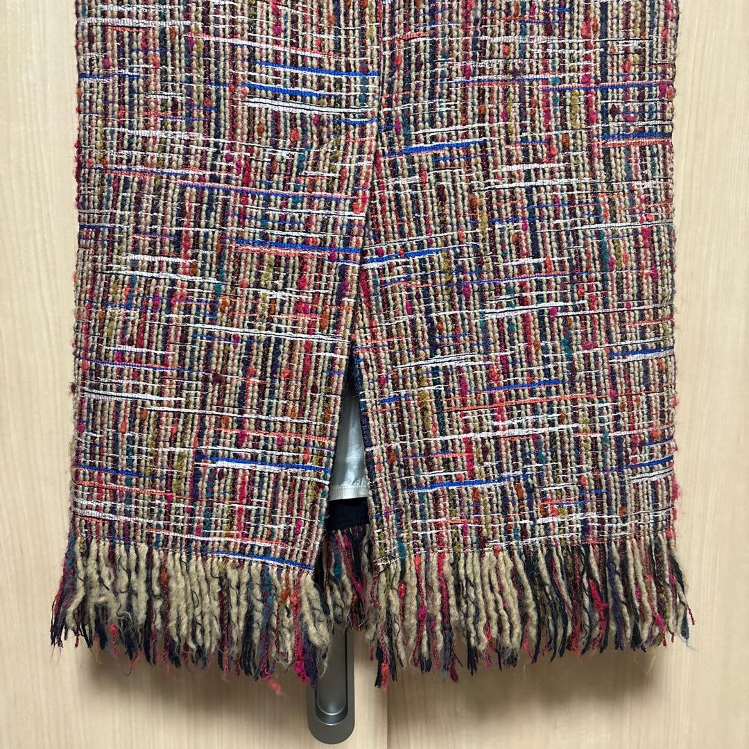 【美品　34】MACPHEE マルチツイードIラインスカート