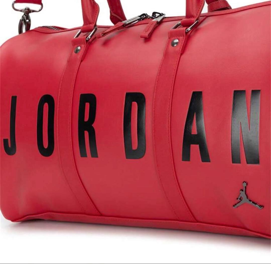 Jordan ボストンバッグ レッド