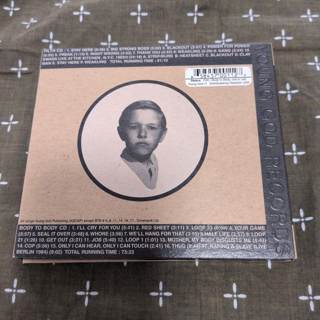 洋楽 SWANS FILTH / BODY TO BODY 2CD