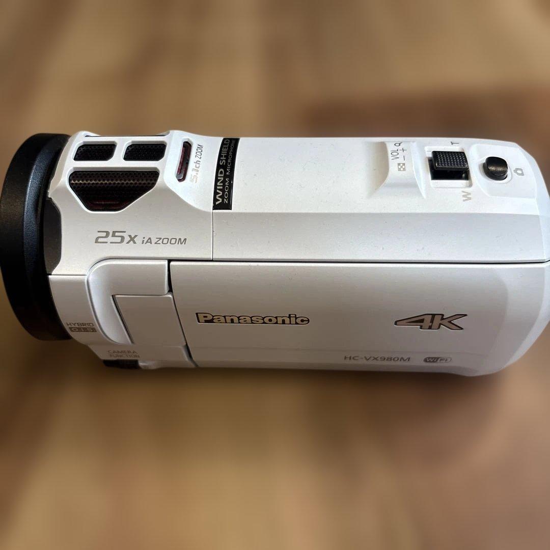 【美品】Panasonic HC-VX980M 4Kビデオカメラ