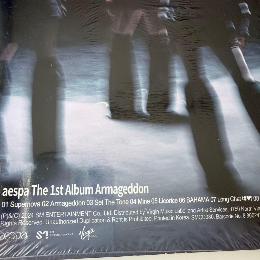 aespa アルバム Album Armageddon アメリカWalmart