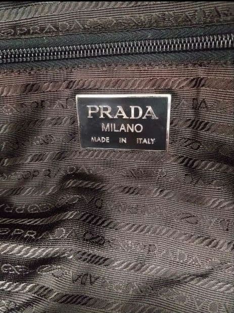 PRADA 黒 ボストンバッグ