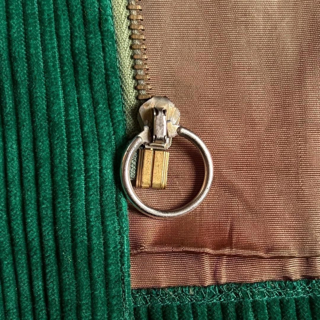 【60-70s vintage】ジップブルゾン　コーデュロイ　usa製　短丈