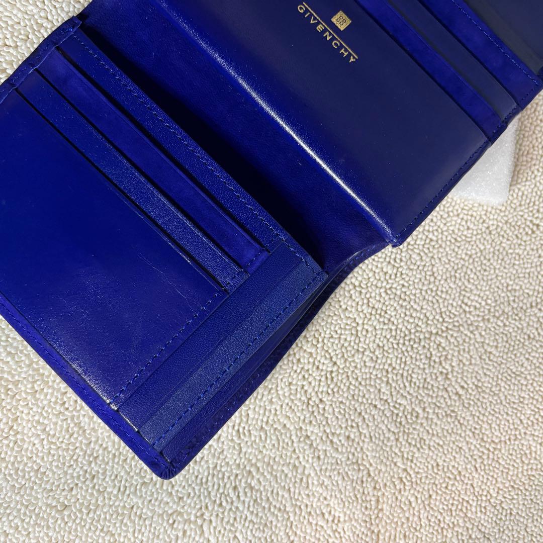 美品　GIVENCHY ジバンシー　がま口　財布　パープル