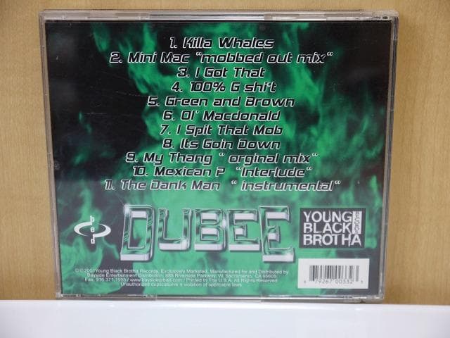 洋楽 DUBEE/100% G-Sh*T
