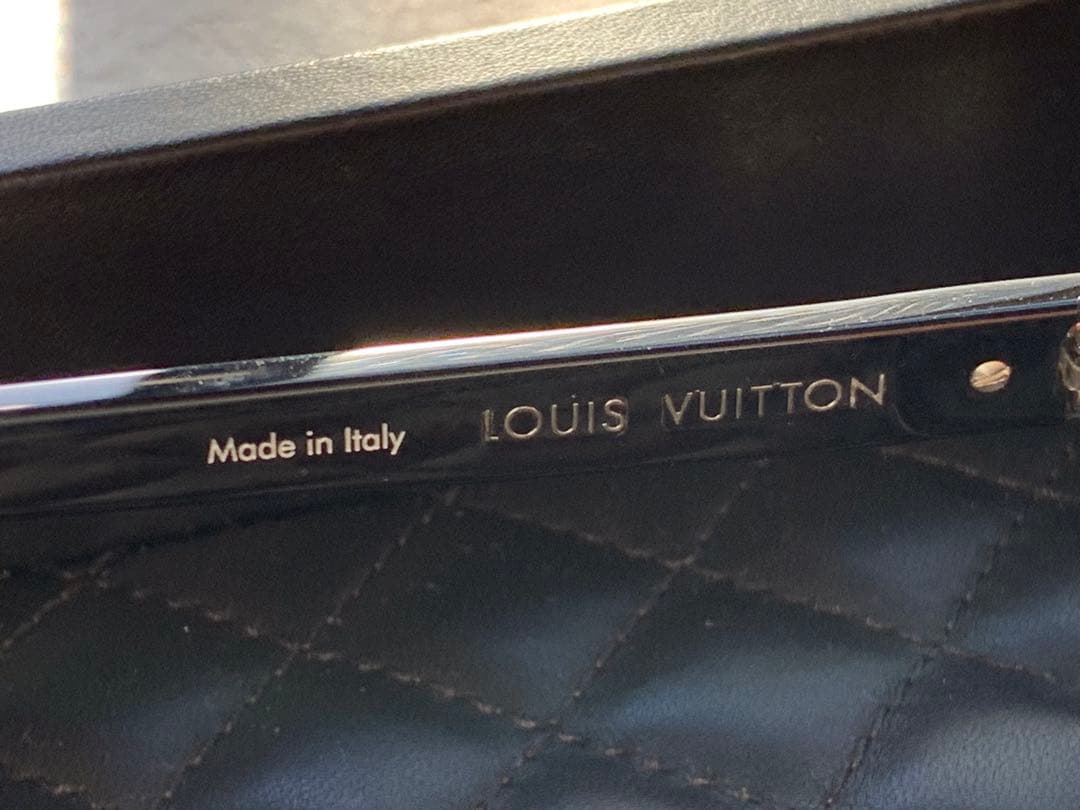 【極美品】LOUISVUITTON ブラック サングラス アセテートZ1974U
