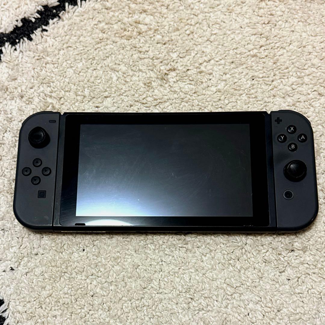 Nintendo Switch 本体 グレー ジャンク 付属品全てあり