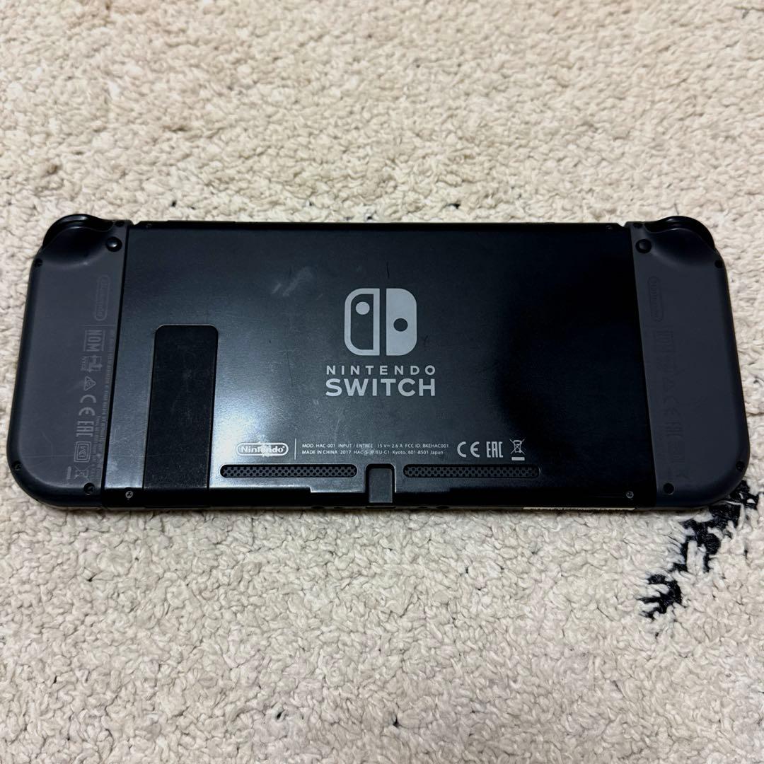 Nintendo Switch 本体 グレー ジャンク 付属品全てあり