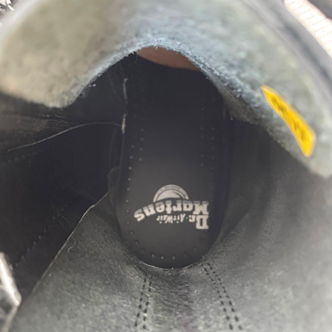 Dr.Martens JADON 厚底8ホール サイドジップ ブラック UK5