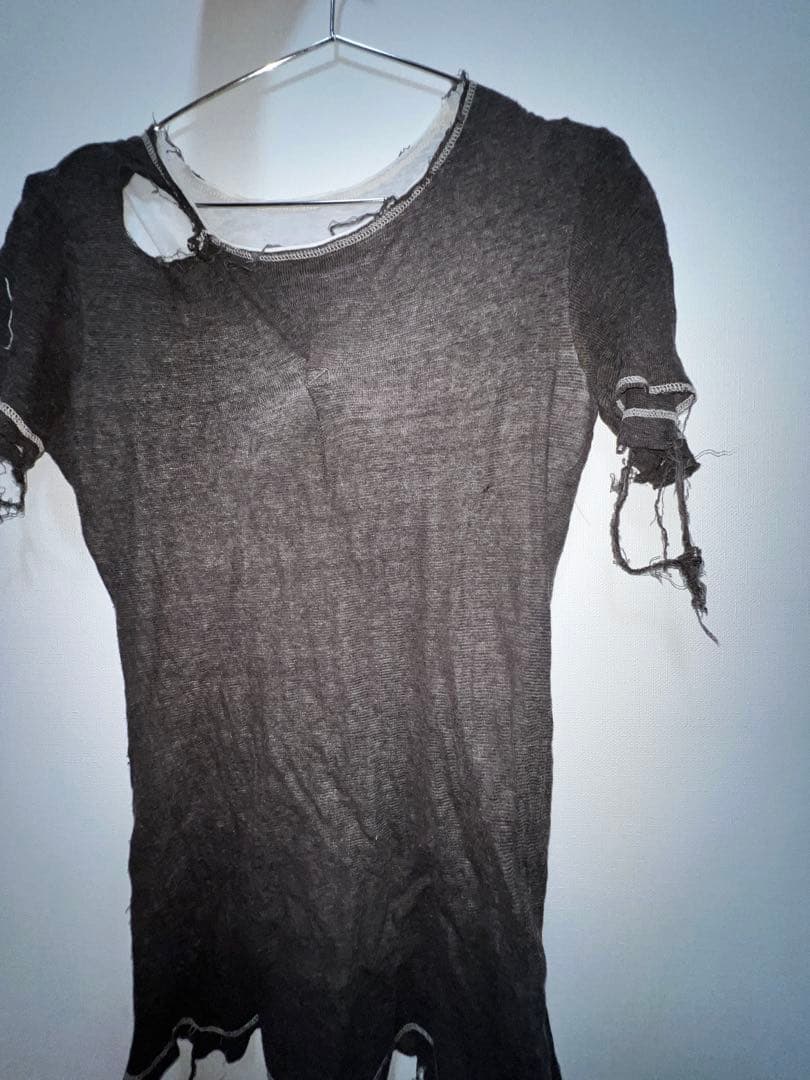 yohji yamamoto ダメージ　カットソー