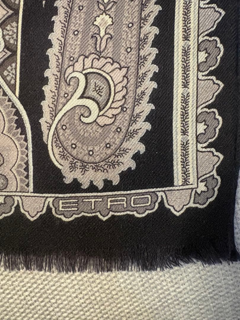 美品⭐︎ETRO エトロ ストール ショール ペイズリー柄 イタリア製