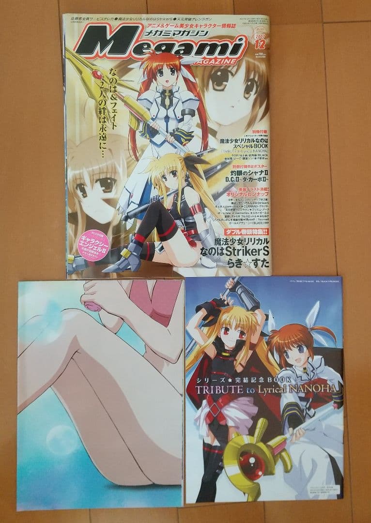 メガミマガジン2007年12月号～2008年7月号