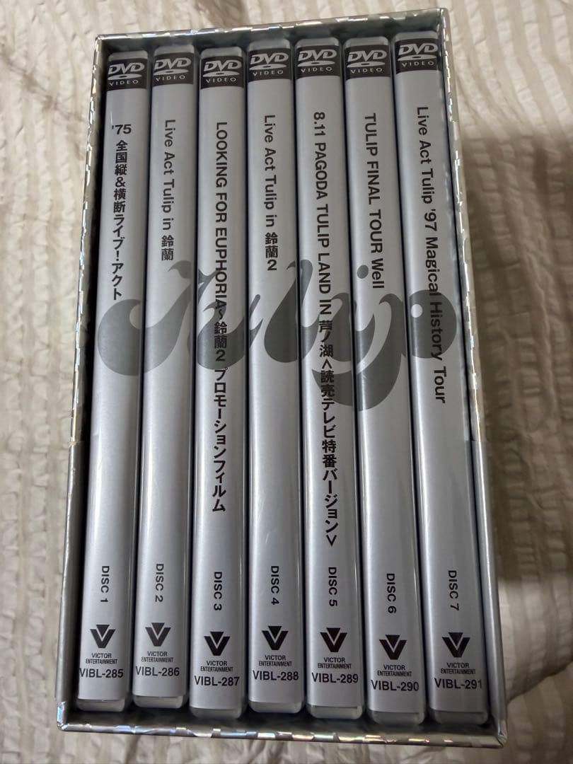 チューリップTULIP THE FILMS DVD BOX　７枚組